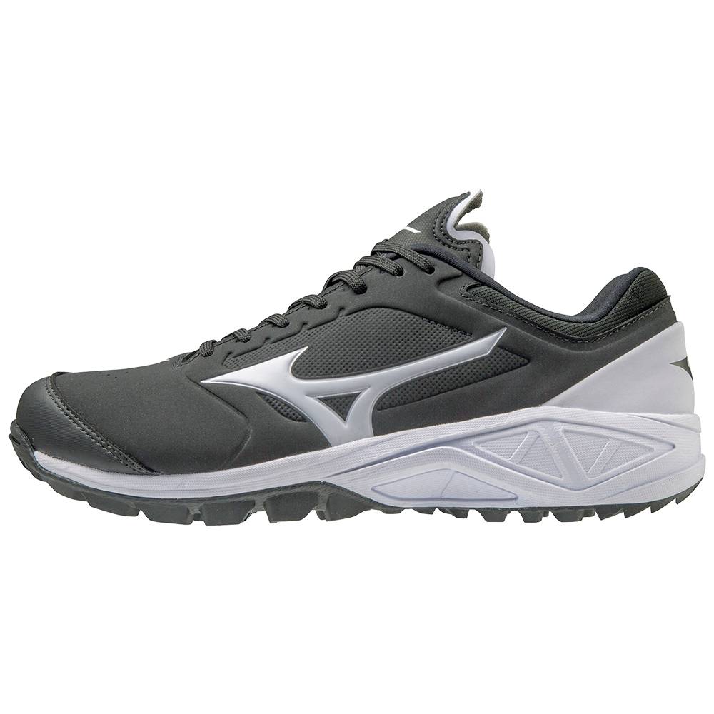 Mizuno Women's Dominant 3 All Surface Turf Baseball Shoes Grey/White (320619-KOM)